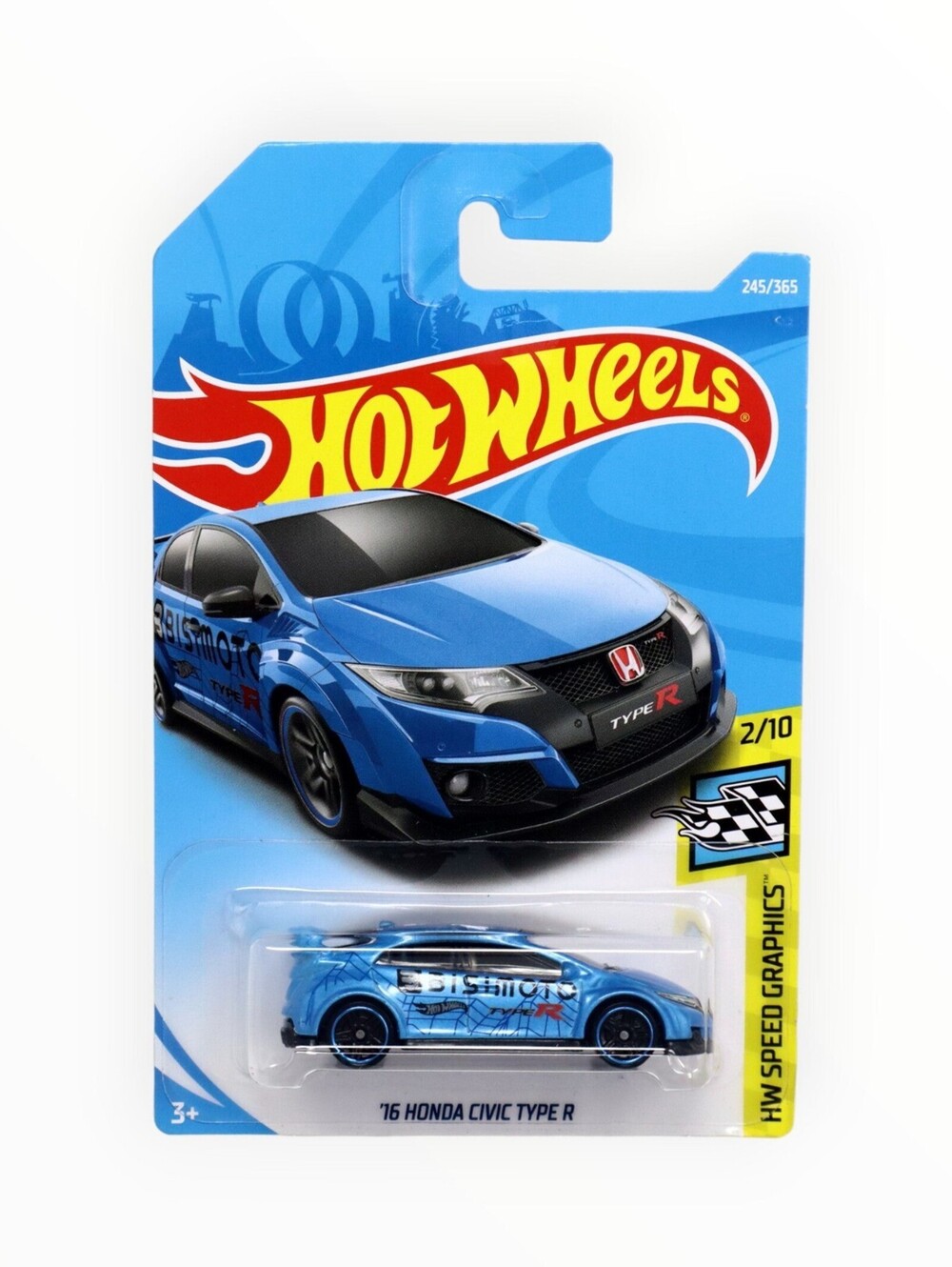 Hot Wheels '16 Honda Civic Type R 245/365 - 2018 Mainline A